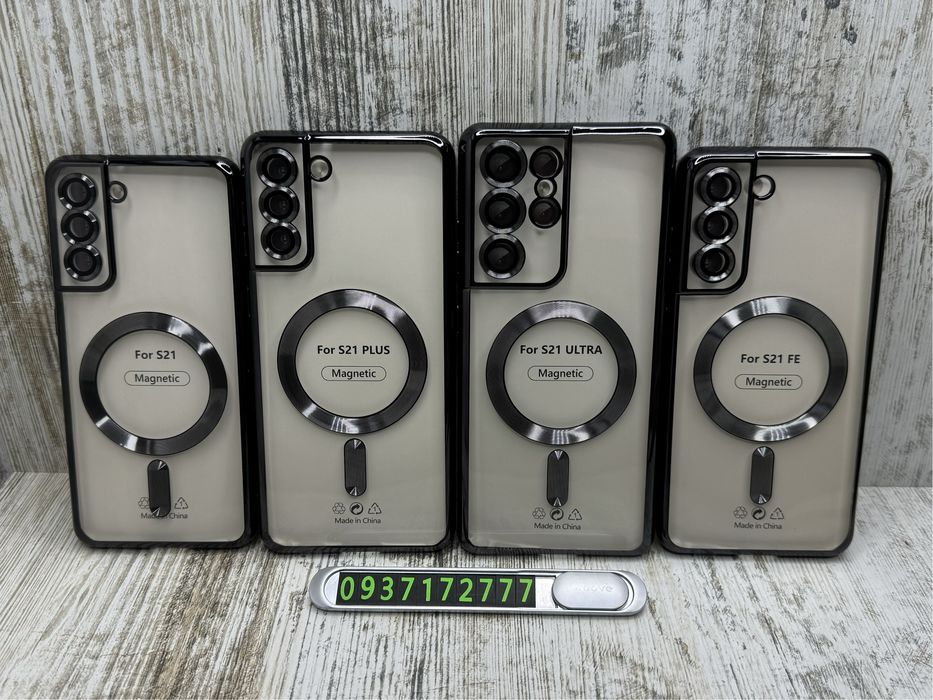 Чехол Chrome MagSafe на Samsung S21/ S21 FE/ S21 Ultra