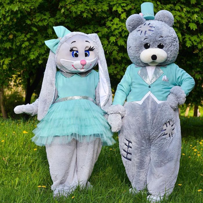 Експрес привітання Пес Патрон | Ведмедики Тедді | Білий ведмідь |Зайка