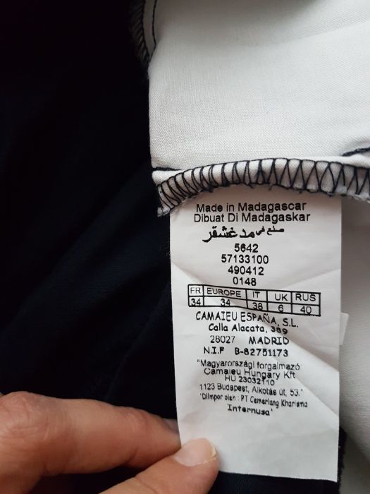 Sukienka na lato Camaieu rozmiar 34 XS