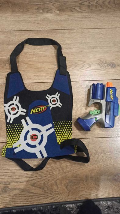 Nerf Pistolety wraz z kamizelkami
