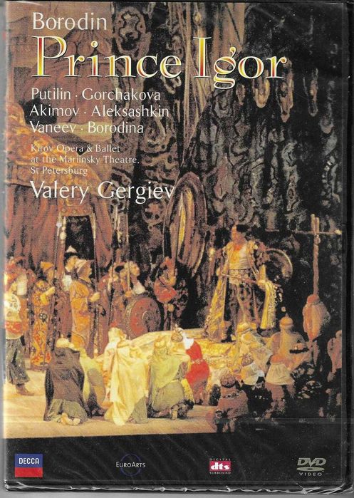 Alexander Borodin, Valery Gergiev - Prince Igor (2 DVD) (new)