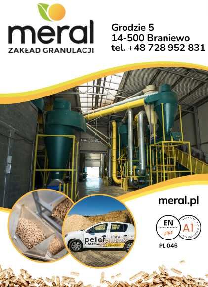 Pellet drzewny A1 ENplus z dowozem, pelet, producent