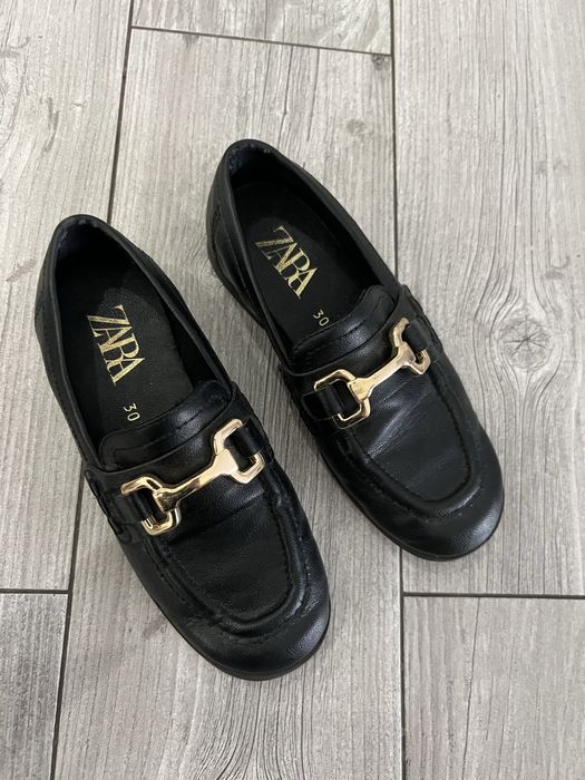 Туфлі туфельки лофери zara 30 розмір, 19 см.