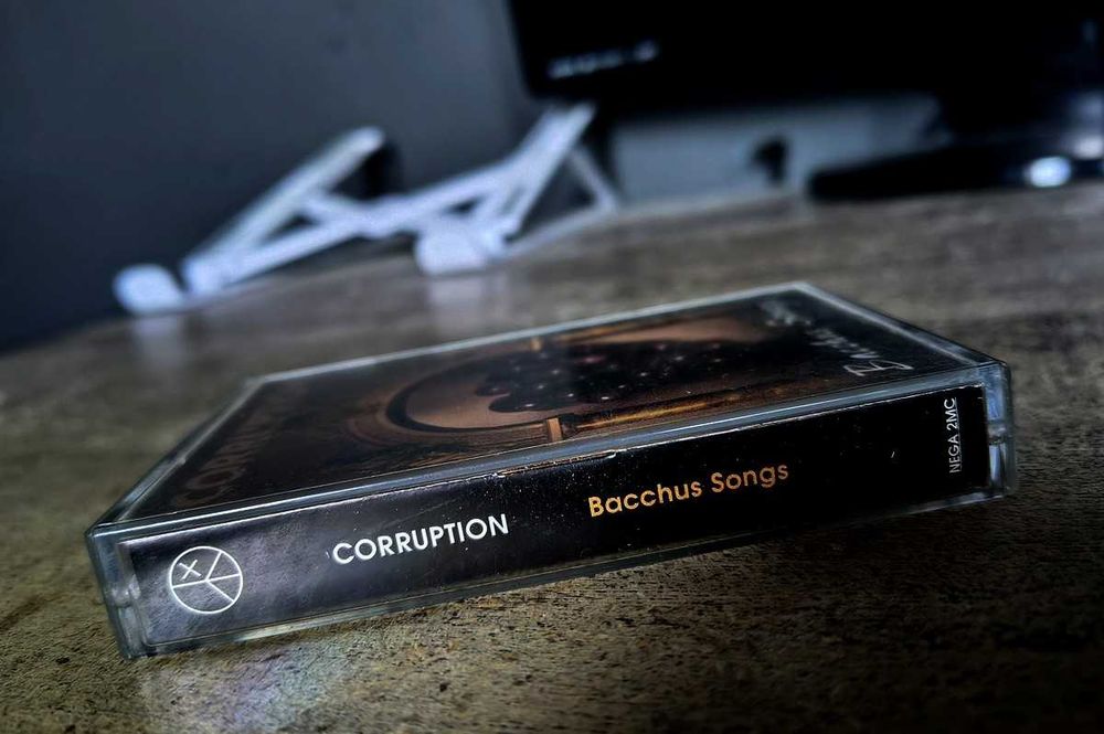 Corruption - Bacchus Songs - kaseta magnetofonowa metal UNIKAT