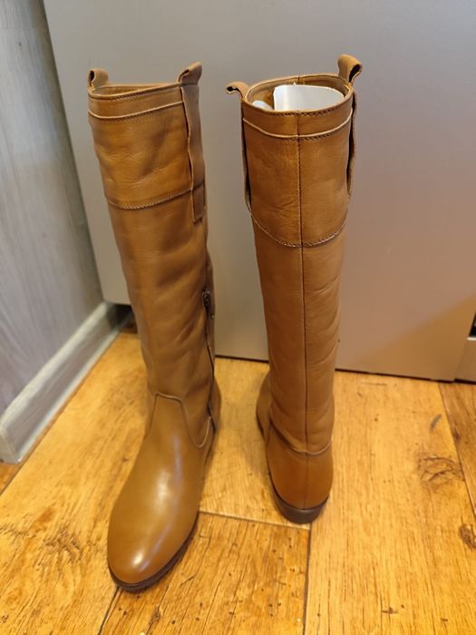 Kozaki skórzane Nowe