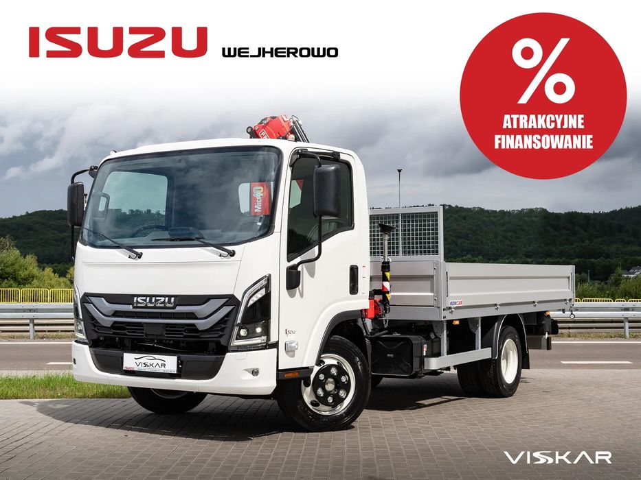 Isuzu M30  skrzynia z HDS / żuraw / nowy model