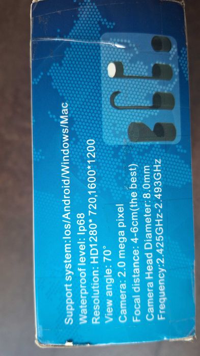 Kamerka 8 mm WIFI android