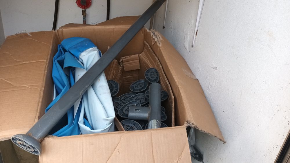 Vendo ferragem para piscina