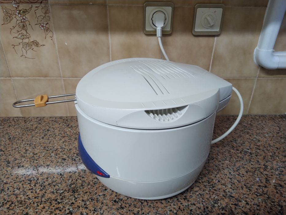 Fritadeira a óleo panela para cozinhar casa quarto apartamento vivenda