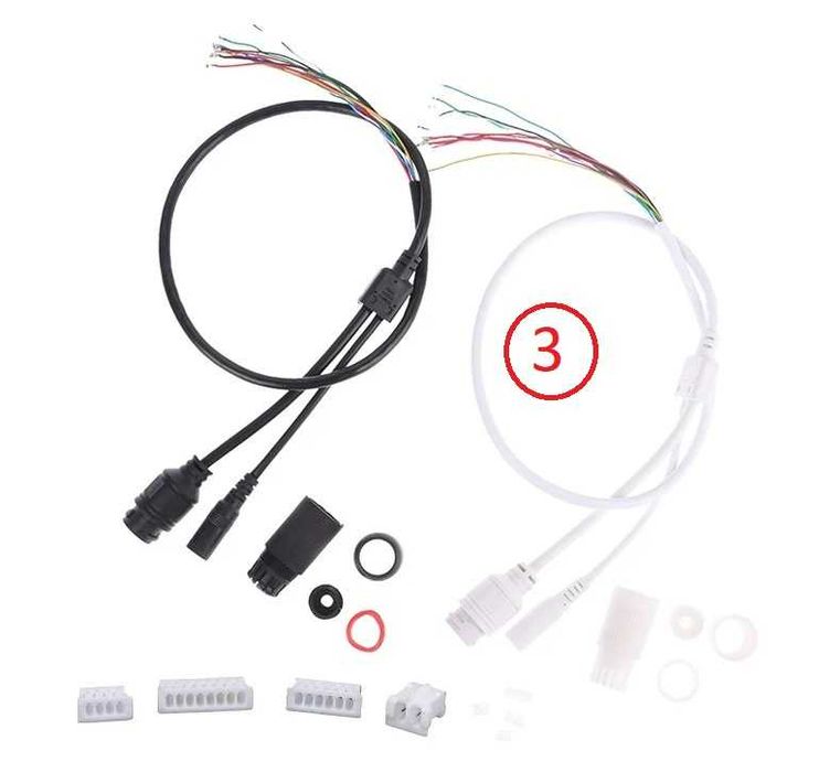 Кабеля IP RJ-45,  POE платы, AHD для сборки, ремонта видеокамер