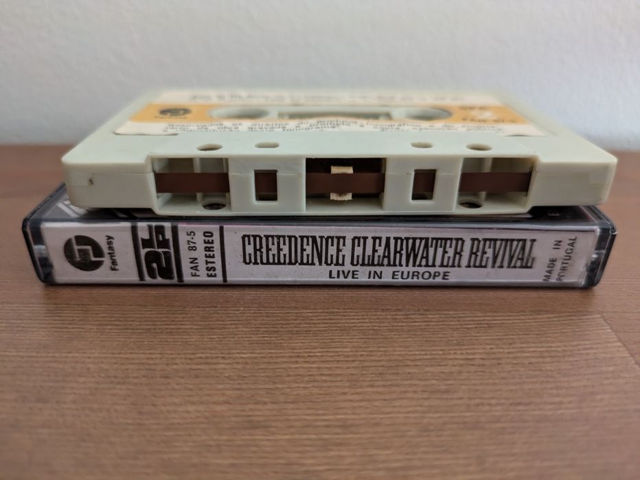 K7 | Cassete - Creedence Clearwater Revival Live Europe 1973