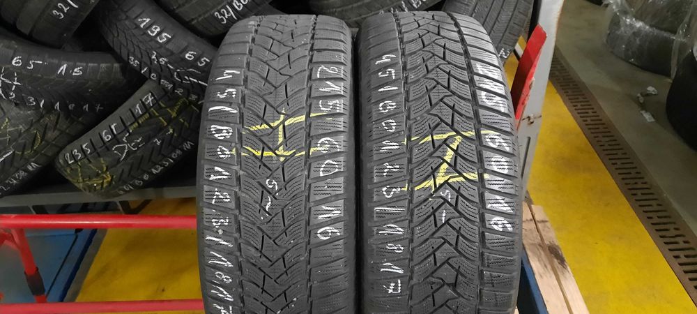 2szt. opony zimowe używane 215/60R16 Dunlop Winter Sport 5 W-wa
