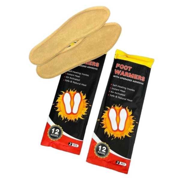 Устілки хімічні з підігрівом, одноразові, розмір 40-43 FOOT WARMERS.