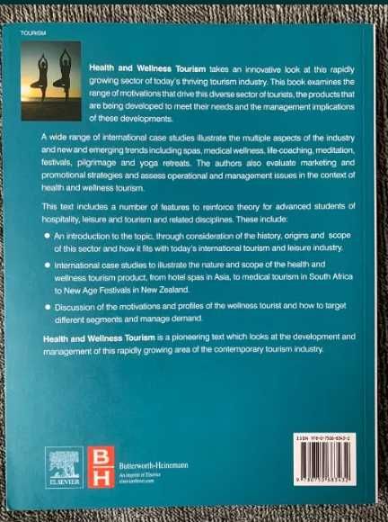 Книга на английском Health and Wellness Tourism