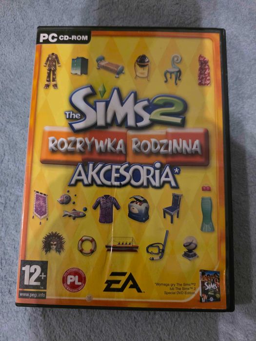 The Sims 2 Rozrywka rodzinna akcesoria, PC, wydanie polskie PL