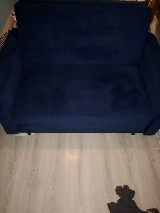Amerykanka sofa welurowa
