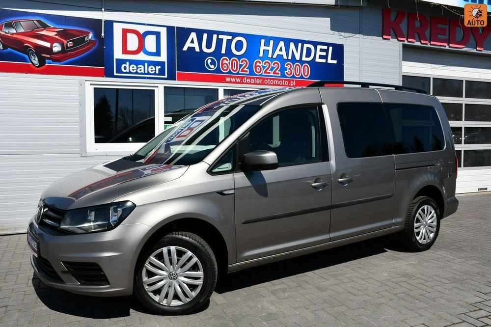 Volkswagen Caddy 2.0 TDI LONG 100% bezwypadkowy 2xBoczne drzwi Bluetooth