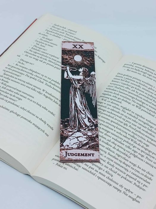 Zakładka do książki Tarot – XX Sąd Ostateczny (Judgement)