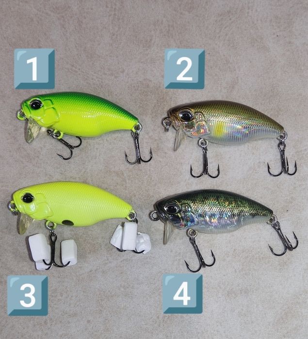 Воблера! Jackall Hamakuru Spider, Tiemco, ZIP BAITS, Masu Master, M