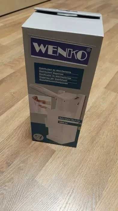 Dozownik płynu Wenko 1000ml nowy, do mydła lub środka dezynfekującego