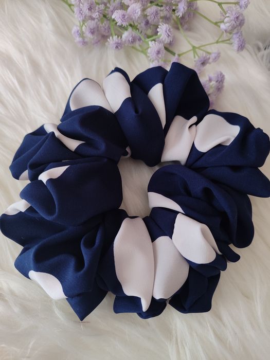 Scrunchie do włosów rozm XL silk