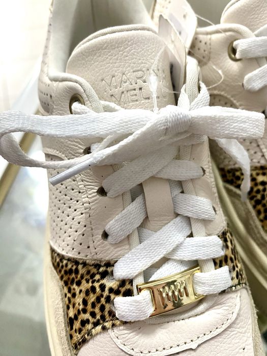 Tenis Marina Mello n.38 pele bege/tigre