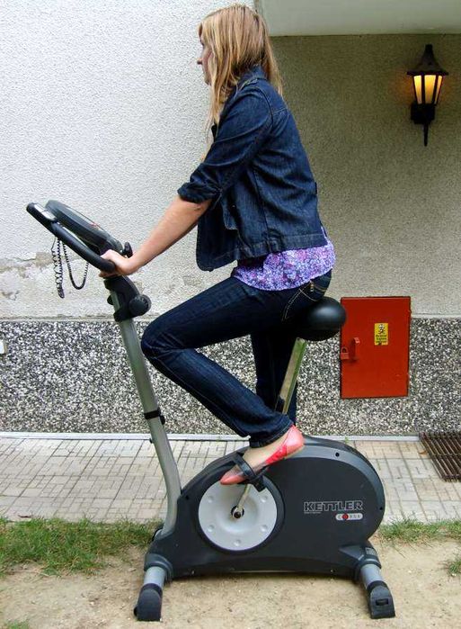 Niemiecki ROWER magnetyczny KETTLER CORSA + sensory PULSU !
