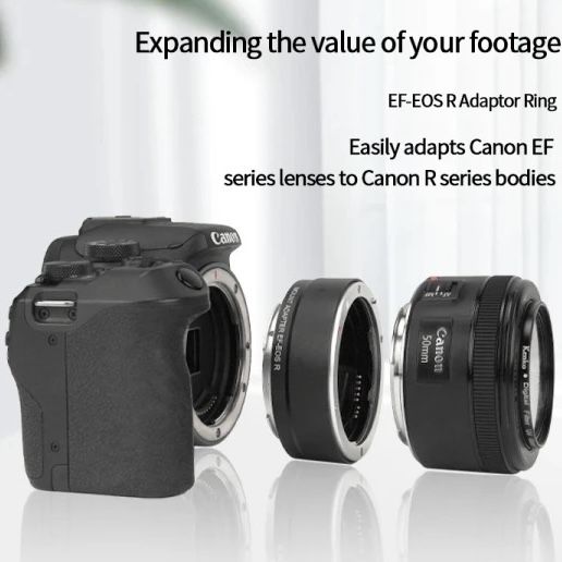 Перехідник для обьективів Canon EF, EF-S для камер Canon R /байонет RF