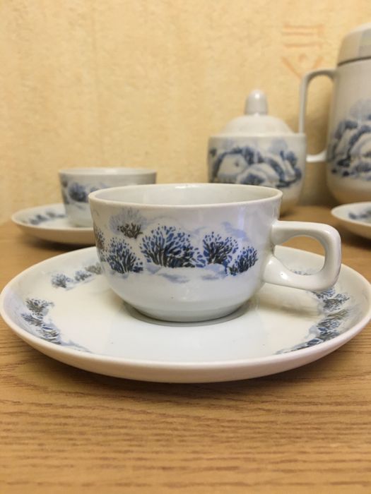 Сервіз кавовий «Зимушка-зима» Баранівка