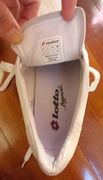 Sapatilhas Brancas Autograph Lotto