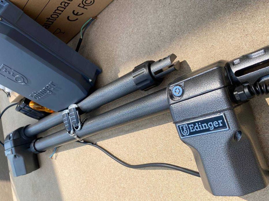 Комплект распашной автоматики для ворот, Распашные ворота, Монтаж