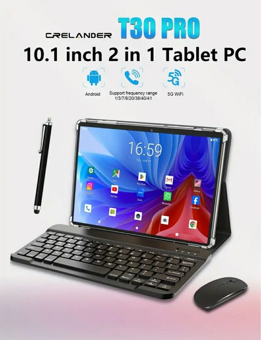 Планшет. 10.1-дюймовий 6 (3+3) RAM. 128 ГБ пам'яті. Сім карта!