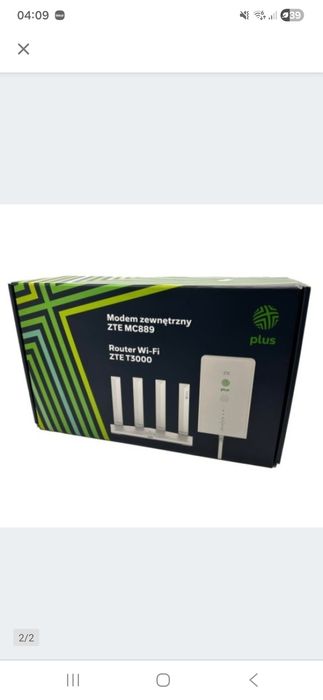 Modem ZTE MC889 5G + Router Wi-Fi ZTE T3000