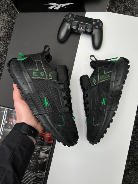 Reebok Zig Kinetica Edge Black & Green