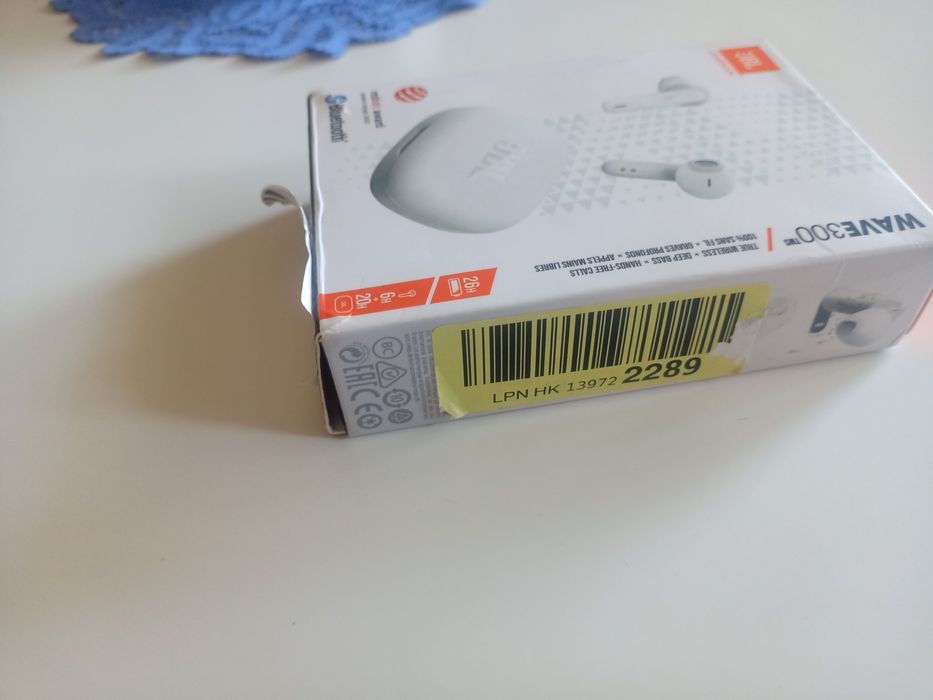 Słuchawki JBL Wave 300TWS ~ Uszkodzone