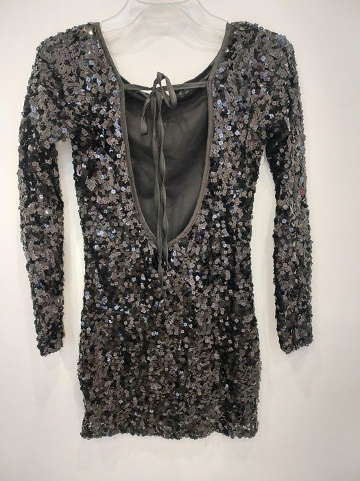 Cekinowa sukienka mini cekiny 36 sylwester impreza