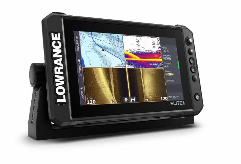 Lowrance Elite FS 9 3in1 ехолот + карти. Українська/рос мови. Гарантія