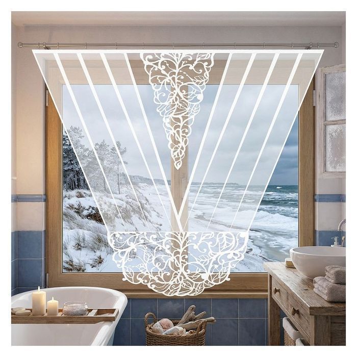 Firanka a'la panel Lakota 160 x 160 cm DomoweTekstylia | WN68L5 160