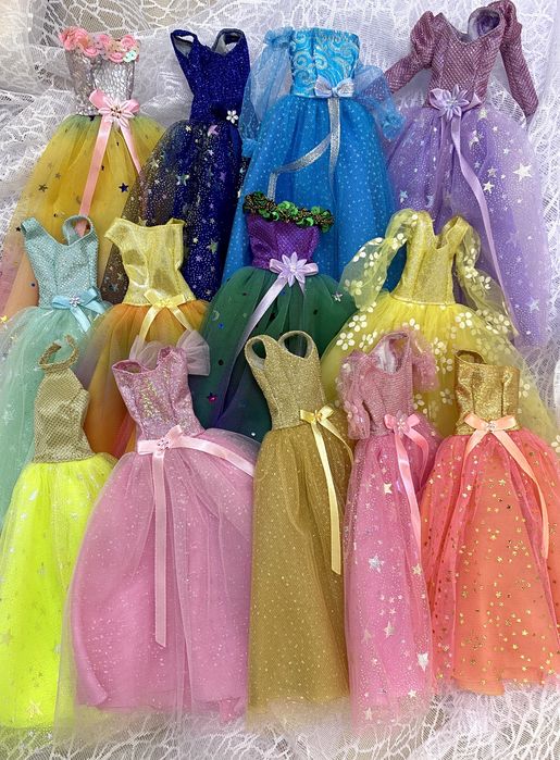 Одежда для кукол барби , платье на подарок