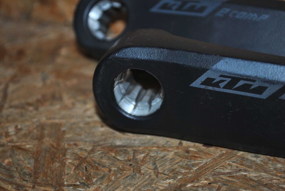 KTM Ramiona korby E-Comp ISIS, Q16, 170mm Lewy Prawy
