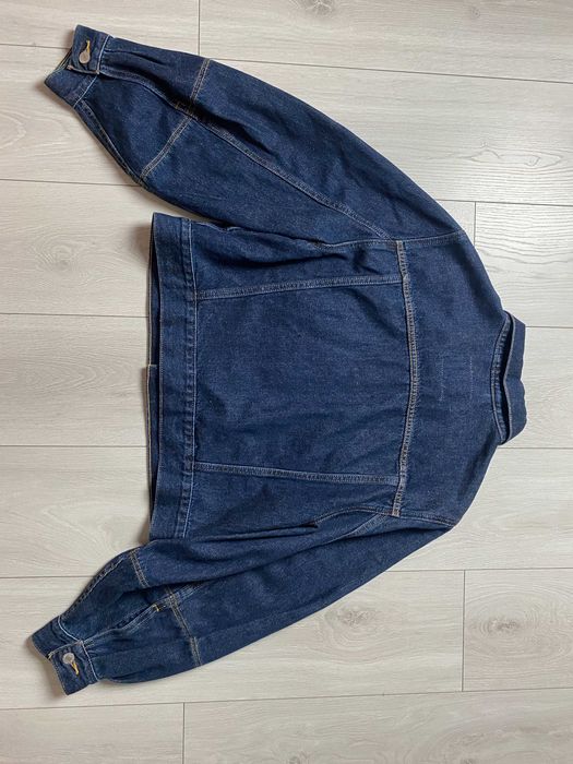 LEVIS r.L oryginalna kurtka jeansowa damska szerokie rękawy stan BDB