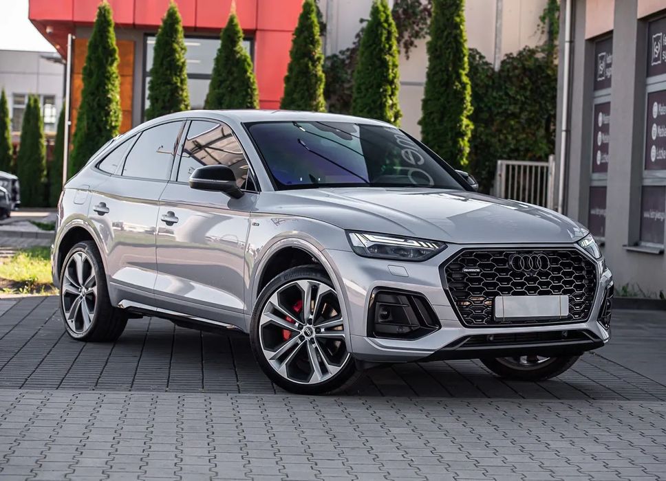 Audi Q5 Sportback 2.0T 299KM 4x4 Półskóra Full LED VC Kamera Navi Tempomat ACC