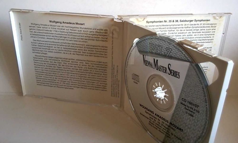 2CD Mozart Symfonie Haffnerowska Praska NOWA