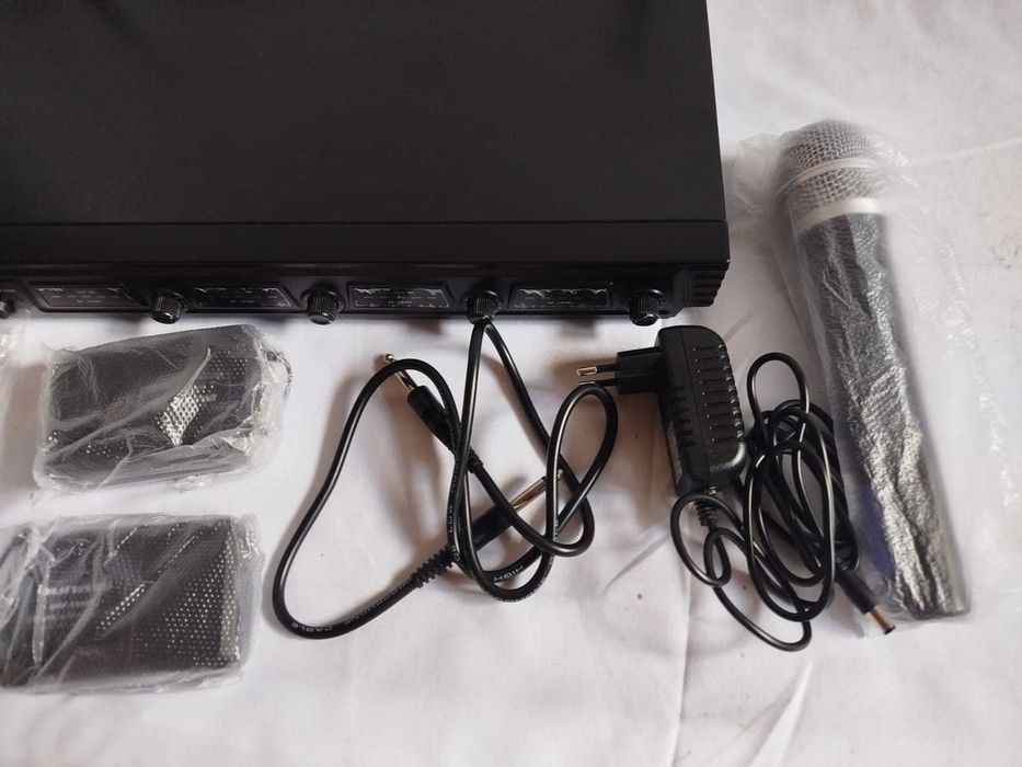 Zestaw mikrofonów bezprzewodowych Auna Pro Duett Quartett Fix V2