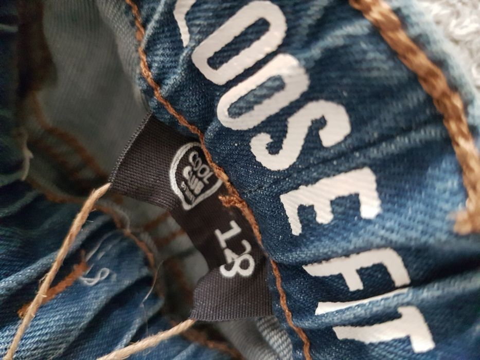 Nowe spodnie jeans chłopiec 128 Smyk Cool Club regulacja gumkka