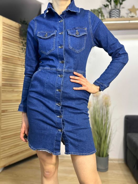 Jeansowa sukienka dżinsowa rozpinana Parizian rozmiar 42