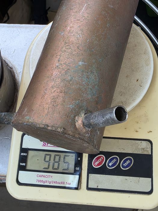 Дистилятор мідь Бак  нержавіюча сталь