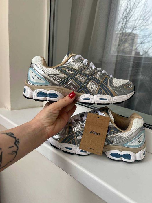 АКЦІЯ! Кросівки Asics Gel-Nimbus 9 White/Grey 40 41 42 42.5 43 44 45: 2 ...