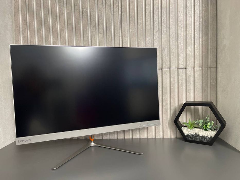 2К безрамковий монітор 27 дюймів Lenovo HDMI Quad HD