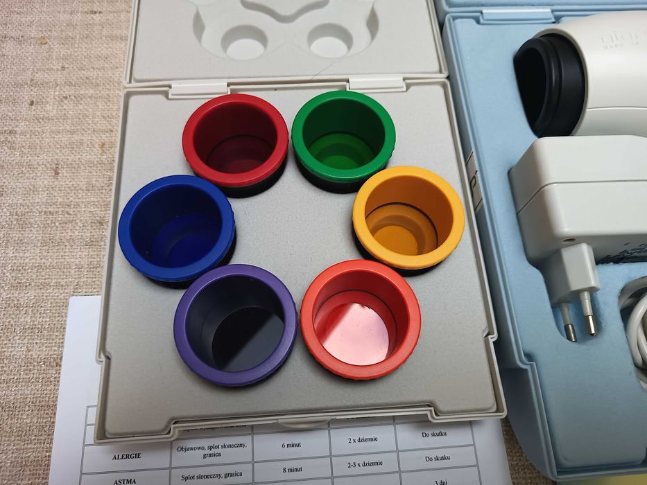 Lampa Bioptron Compact Zepter kolory gwarancja